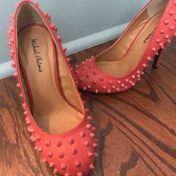 Michael Antonio coral 3in Stiletto pumps - Picture 4 of 4
